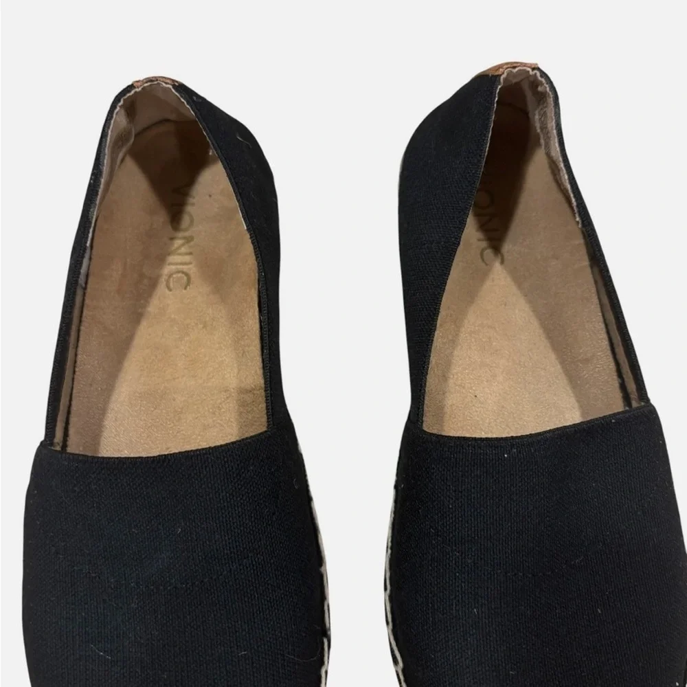 Vionic Valeri Espadrille Women's 7 Slip On Canvas Flats